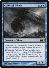 Baleia Colossal / Colossal Whale - Magic: The Gathering - MoxLand